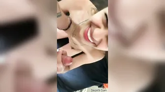 Cute Nri GF Giving Sloppy Blowjob To Her Boyfriend