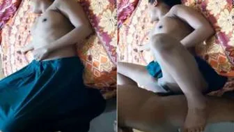 Married Woman Getting Her Pussy Stretched By Hubby At Home