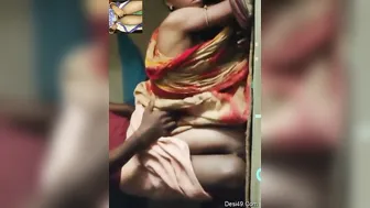 Village Bhabhi Moaning Loud While Getting Drilled From Behind