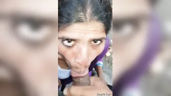 Local Housewife Giving Roadside Blowjob To Her Regular Man