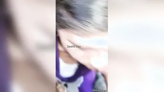 Local Housewife Giving Roadside Blowjob To Her Regular Man