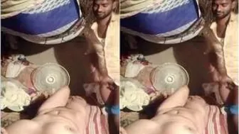 Village Wife Sucking Cock And Getting Drilled In Bedroom