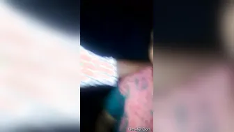 Village Girl On Her Knees Giving Her Boyfriend A Wet Blowjob