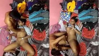 Horny Babe Giving Blowjob Then Getting Her Pussy Fucked Hard