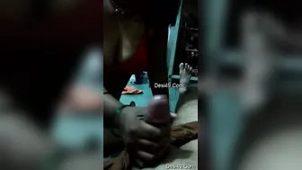 Bhabhi Sucking And Deepthroating Her Man Dick Like A Slut