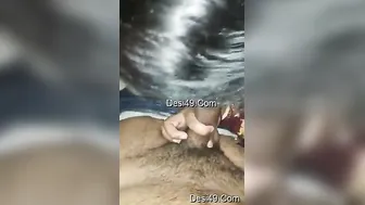 Desi Bhabhi Giving Hubby Morning Blowjob Before Work Today