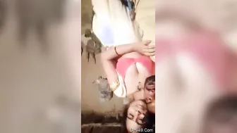 Village Wife Sucking Dick Behind House When Hubby Is Gone