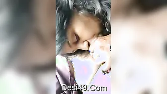 Telugu Gf Giving Sloppy Blowjob In Parked Car Late Night