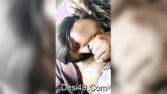 Telugu Gf Giving Sloppy Blowjob In Parked Car Late Night