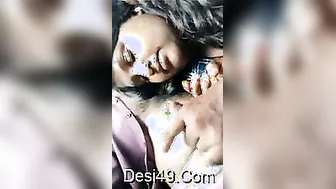 Telugu Gf Giving Sloppy Blowjob In Parked Car Late Night