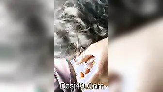 Telugu Gf Giving Sloppy Blowjob In Parked Car Late Night