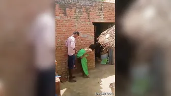 Village Wife Cheating With Brother In Law Fucking At Home Alone