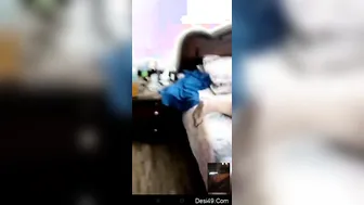 Desi Couple Getting Naughty On Video Call Showing Everything