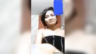 My Cute GF Flashing Her Perky Tits Just For Me Tonight