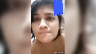 My Cute GF Flashing Her Perky Tits Just For Me Tonight