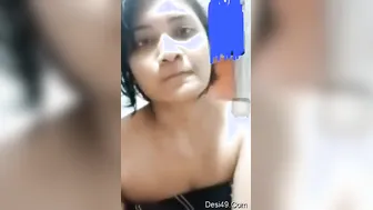 My Cute GF Flashing Her Perky Tits Just For Me Tonight