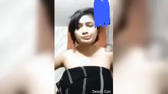 My Cute GF Flashing Her Perky Tits Just For Me Tonight