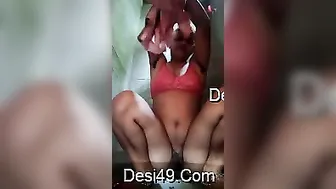 Village Couple Fucking Passionately In Their Small Room Tonight