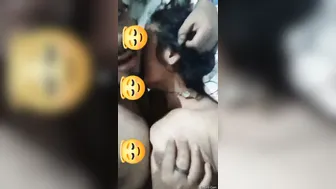 Desi Babe Getting Her Tits Squeezed While Being Fucked