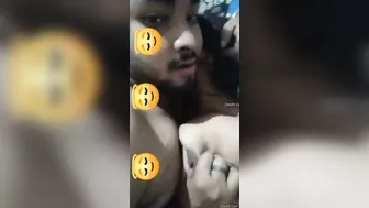 Desi Babe Getting Her Tits Squeezed While Being Fucked