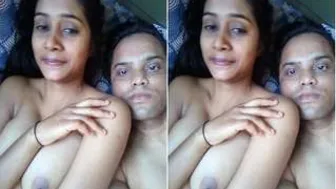 Newlywed Desi Wife Riding Him Hard On Their Honeymoon Night