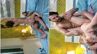 Mumbai GF Surprising Him Naked With Good And Bad News