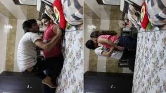 Hotel Room Quickie With My Lover Fucking Hard Behind Curtains