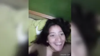 Young Desi Babe Deepthroating Before Taking It Hard Missionary