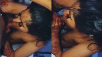 Hot Nri Wife Giving Sloppy Blowjob In Our Living Room Now