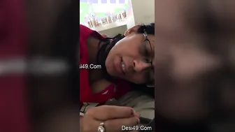 Horny Bhabhi Making Out With My Thick Cock In Her Mouth