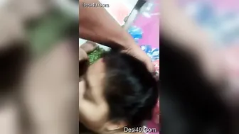 My Boudi Giving Me The Best Morning Blowjob Ever At Home