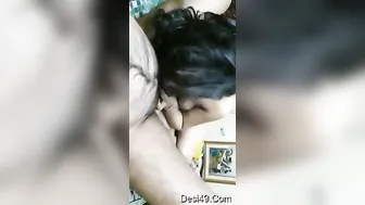 Desi Wife Jerking And Sucking His Cock Making Him Explode