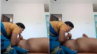 Mallu Bhabhi Sucking And Riding Him In Their Village Home Again