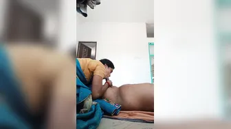 Mallu Bhabhi Sucking And Riding Him In Their Village Home Again