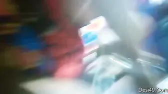 Shaving Her Pussy Smooth Before Village Boyfriend Fucks Her Raw
