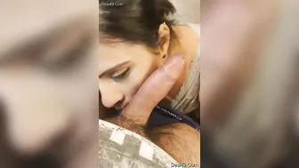 Uk GF Sucking Me Off After Coming Home From College