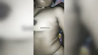 Horny Couple Fucking Raw In Their Bedroom Late At Night
