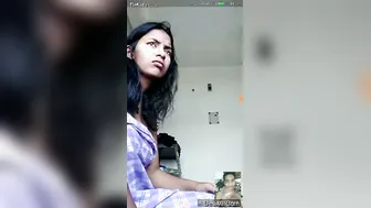 Cute Village Girl Teasing Showing Off Her Perky Boobs For Me
