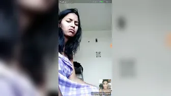 Cute Village Girl Teasing Showing Off Her Perky Boobs For Me