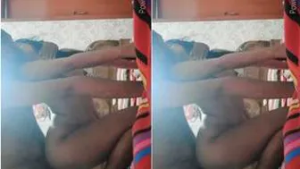 Newlywed Couple From The City Fucking In Doggy On Their Bed