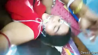 Village Couple Getting Intimate After He Shaves Her Wet Pussy