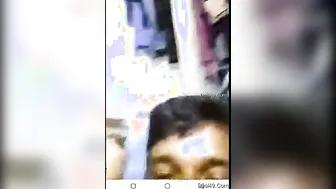 Village Wife Moaning As He Sucks Her Big Natural Brown Titties