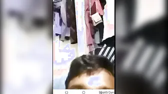 Village Wife Moaning As He Sucks Her Big Natural Brown Titties