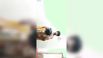 Telugu Wife Moaning Loud Getting Fucked Standing Against The Wall