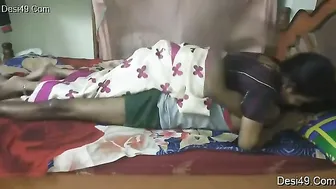 Young Telugu Wife Taking It Deep From Her Man In Their Room