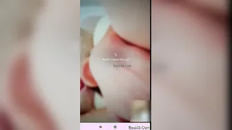 Cute GF Stripping Naked And Teasing During Video Call
