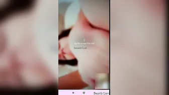 Cute GF Stripping Naked And Teasing During Video Call