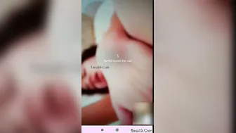 Cute GF Stripping Naked And Teasing During Video Call