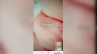 Cute GF Stripping Naked And Teasing During Video Call
