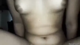 Bengali Wife Riding Her Husband Hard Moaning Loud At Home Today